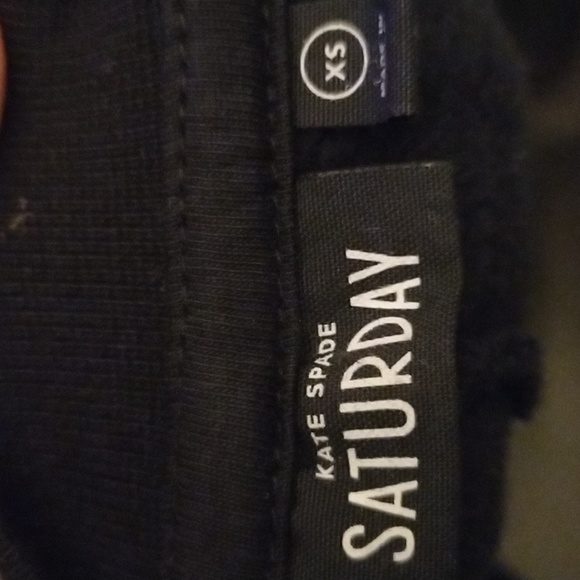 - Kate Spade black sweatshirt with gold polka dots on the front! Fun and s… - Picture 6 of 7